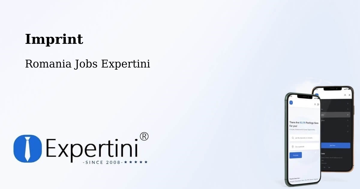Imprint – Dileu Vechi - Romania Jobs Expertini